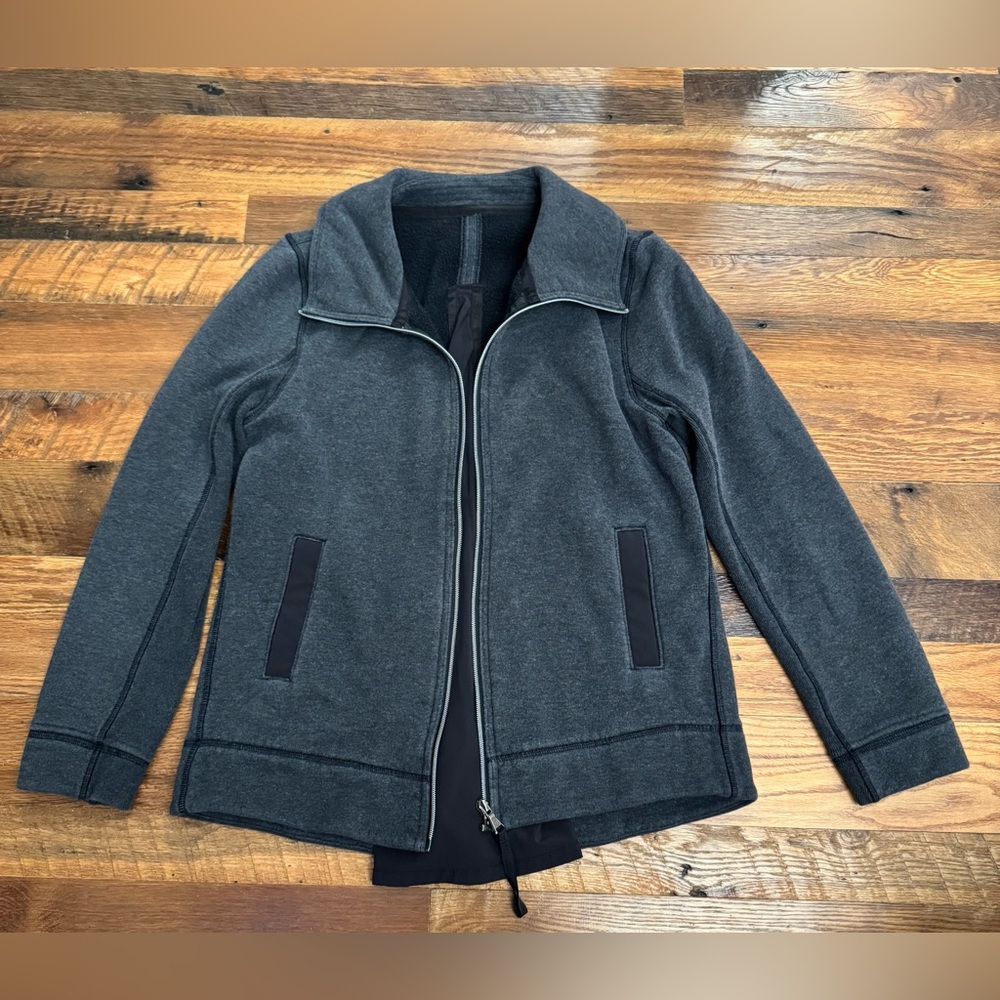 Lululemon Gray Zip-Up Jacket - image 1